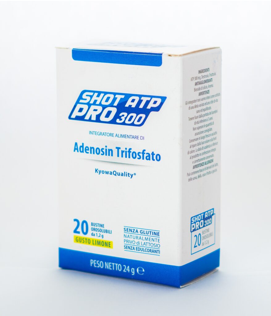 SHOT ATP PRO 20 stick 1,2 g orosolubili Gusto Limone – 300 mg di ...